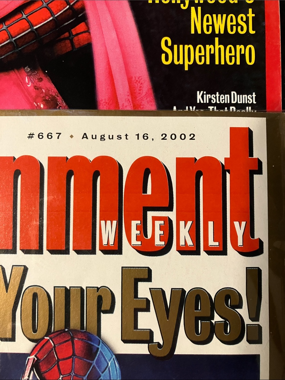 Entertainment Weekly - SPIDERMAN - Picture 3 of 5